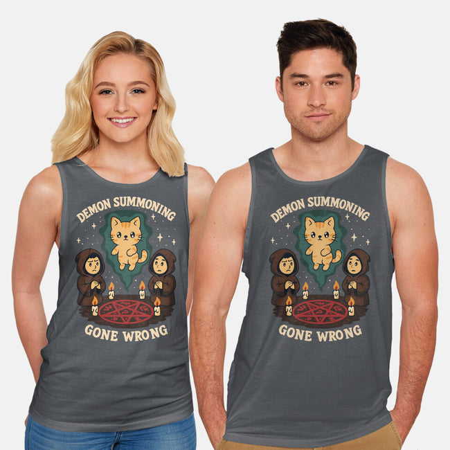 Demon Summoning Gone Wrong-Unisex-Basic-Tank-Loobs