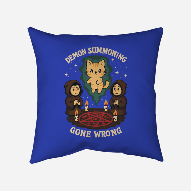 Demon Summoning Gone Wrong-None-Removable Cover w Insert-Throw Pillow-Loobs