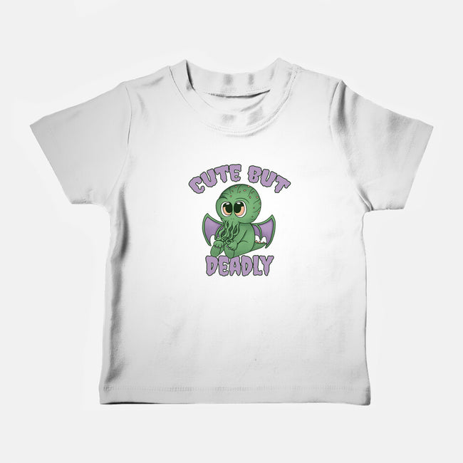Cute But Pretty Deadly-Baby-Basic-Tee-Loobs