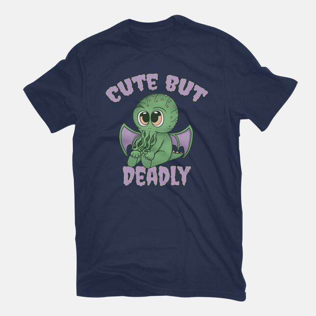 Cute But Pretty Deadly-Womens-Basic-Tee-Loobs