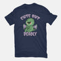 Cute But Pretty Deadly-Womens-Basic-Tee-Loobs
