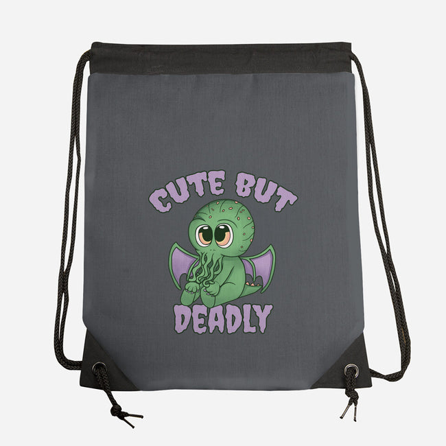 Cute But Pretty Deadly-None-Drawstring-Bag-Loobs