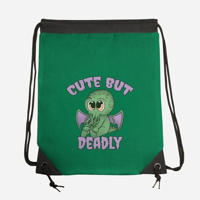 Cute But Pretty Deadly-None-Drawstring-Bag-Loobs