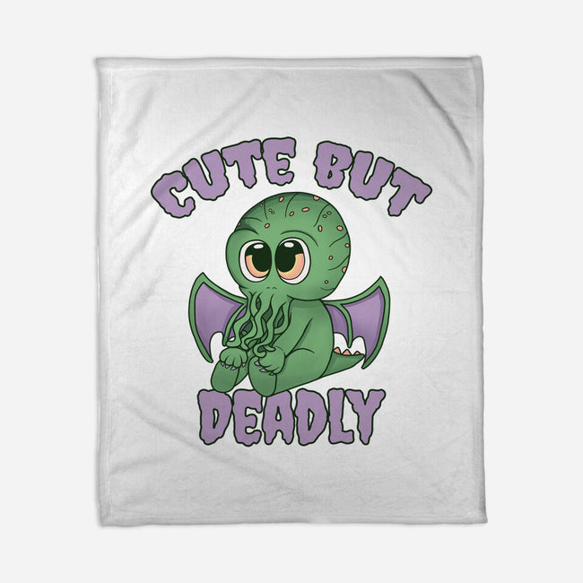Cute But Pretty Deadly-None-Fleece-Blanket-Loobs