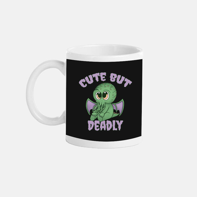 Cute But Pretty Deadly-None-Mug-Drinkware-Loobs