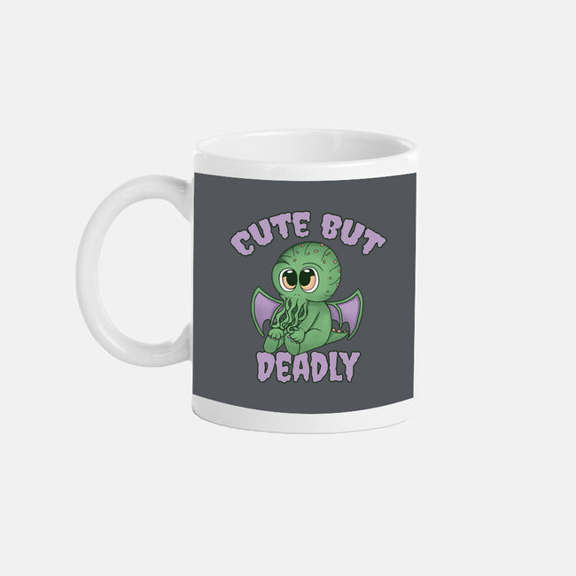 Cute But Pretty Deadly-None-Mug-Drinkware-Loobs