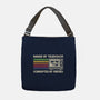 Raised By TV Corrupted By Memes-None-Adjustable Tote-Bag-sachpica