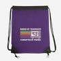 Raised By TV Corrupted By Memes-None-Drawstring-Bag-sachpica
