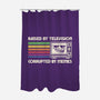 Raised By TV Corrupted By Memes-None-Polyester-Shower Curtain-sachpica