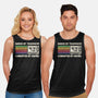 Raised By TV Corrupted By Memes-Unisex-Basic-Tank-sachpica