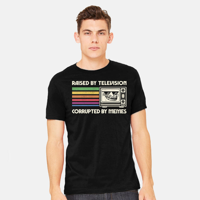 Raised By TV Corrupted By Memes-Mens-Heavyweight-Tee-sachpica