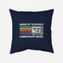 Raised By TV Corrupted By Memes-None-Removable Cover w Insert-Throw Pillow-sachpica