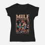 Vintage RPG Crew Joke-Womens-V-Neck-Tee-Studio Mootant