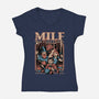 Vintage RPG Crew Joke-Womens-V-Neck-Tee-Studio Mootant