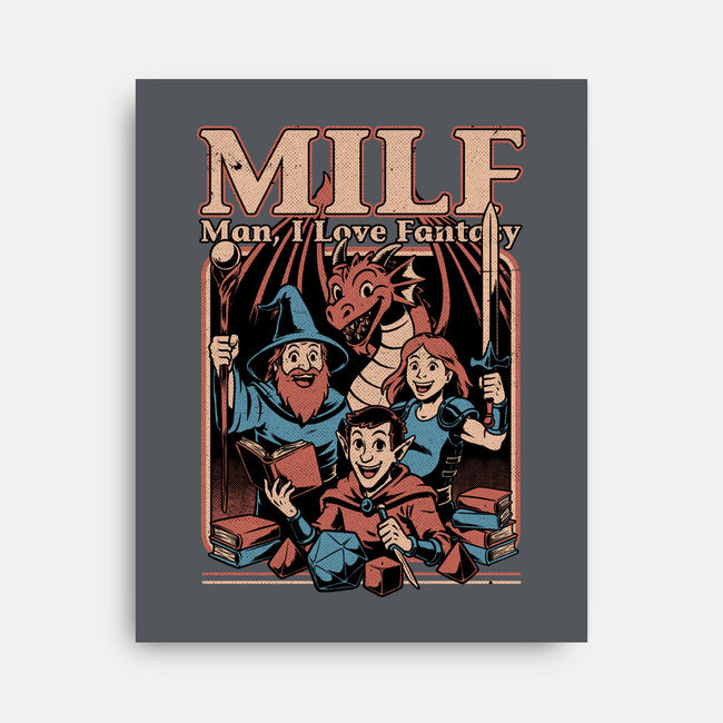 Vintage RPG Crew Joke-None-Stretched-Canvas-Studio Mootant