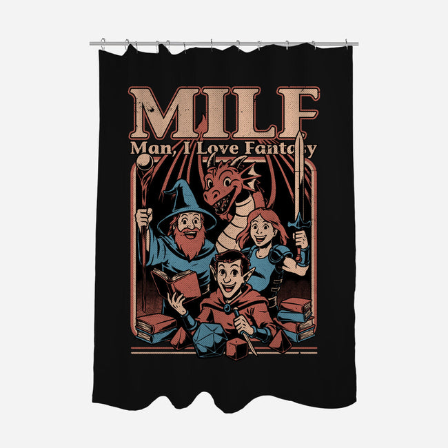 Vintage RPG Crew Joke-None-Polyester-Shower Curtain-Studio Mootant