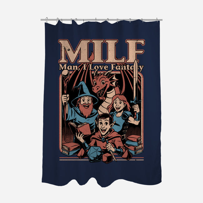 Vintage RPG Crew Joke-None-Polyester-Shower Curtain-Studio Mootant