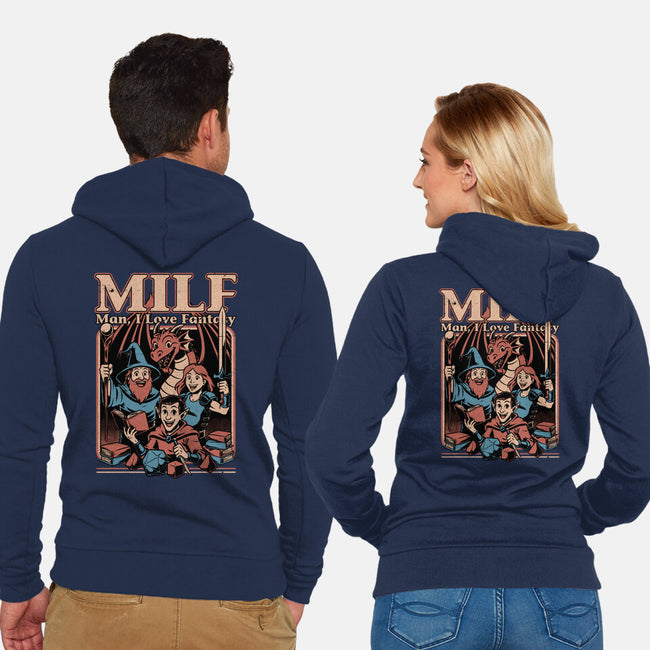Vintage RPG Crew Joke-Unisex-Zip-Up-Sweatshirt-Studio Mootant