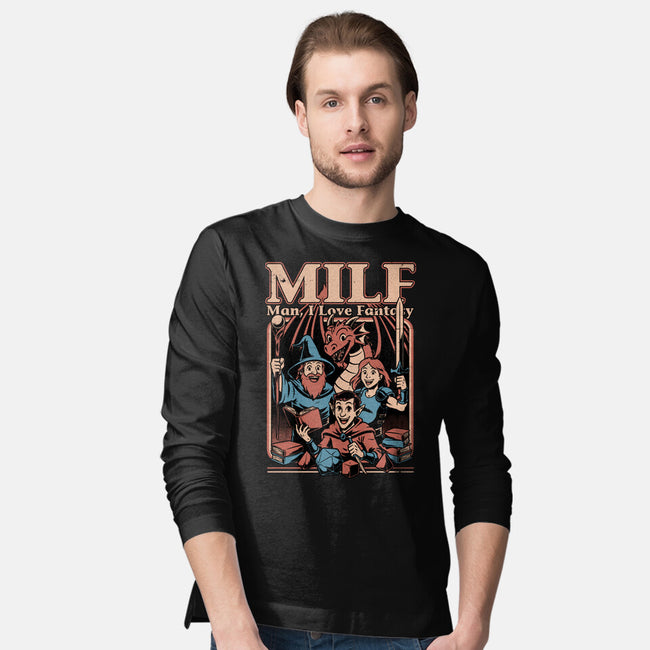 Vintage RPG Crew Joke-Mens-Long Sleeved-Tee-Studio Mootant