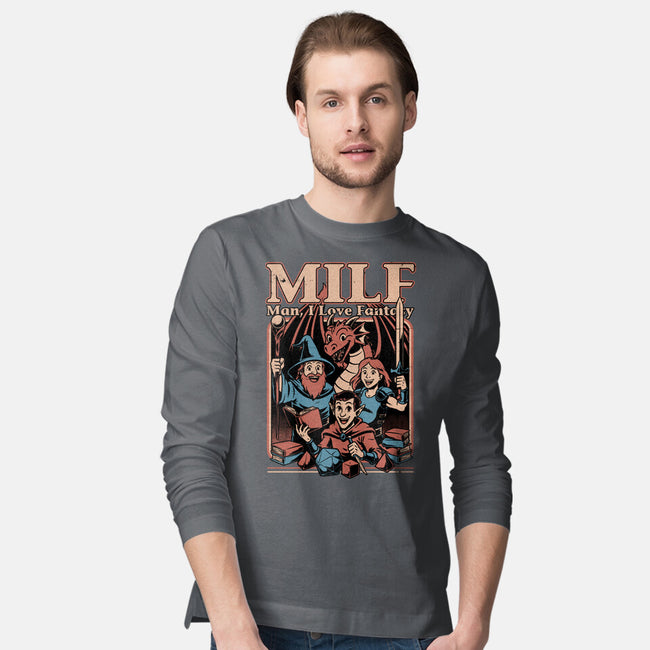 Vintage RPG Crew Joke-Mens-Long Sleeved-Tee-Studio Mootant