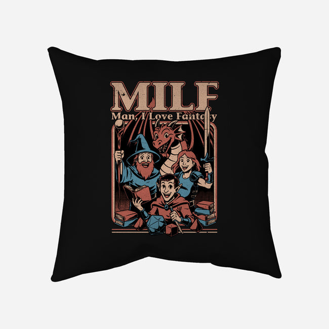 Vintage RPG Crew Joke-None-Removable Cover w Insert-Throw Pillow-Studio Mootant