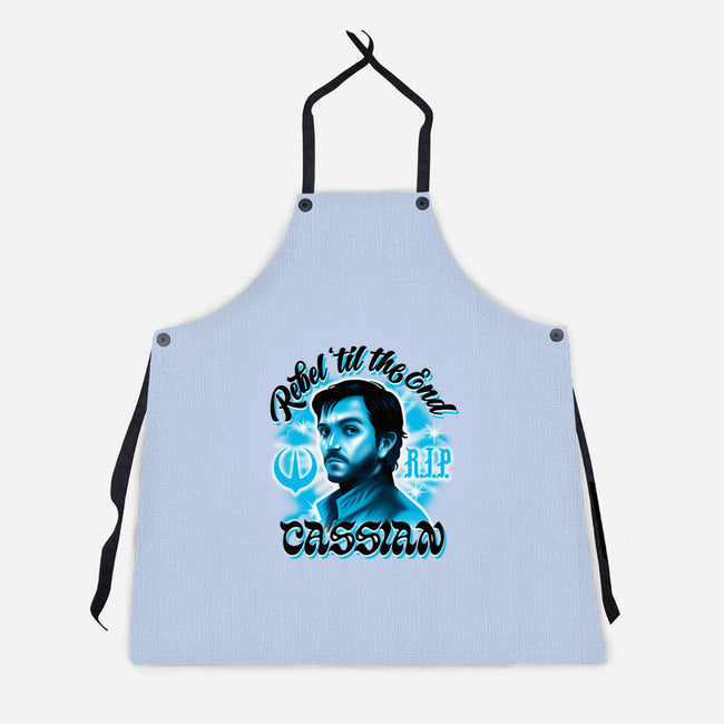 Rebel Til The End-Unisex-Kitchen-Apron-Wheels
