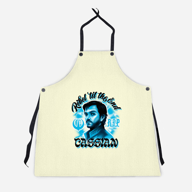 Rebel Til The End-Unisex-Kitchen-Apron-Wheels