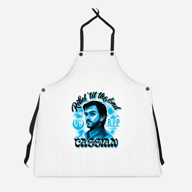 Rebel Til The End-Unisex-Kitchen-Apron-Wheels