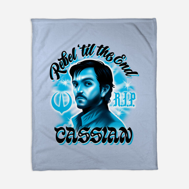 Rebel Til The End-None-Fleece-Blanket-Wheels