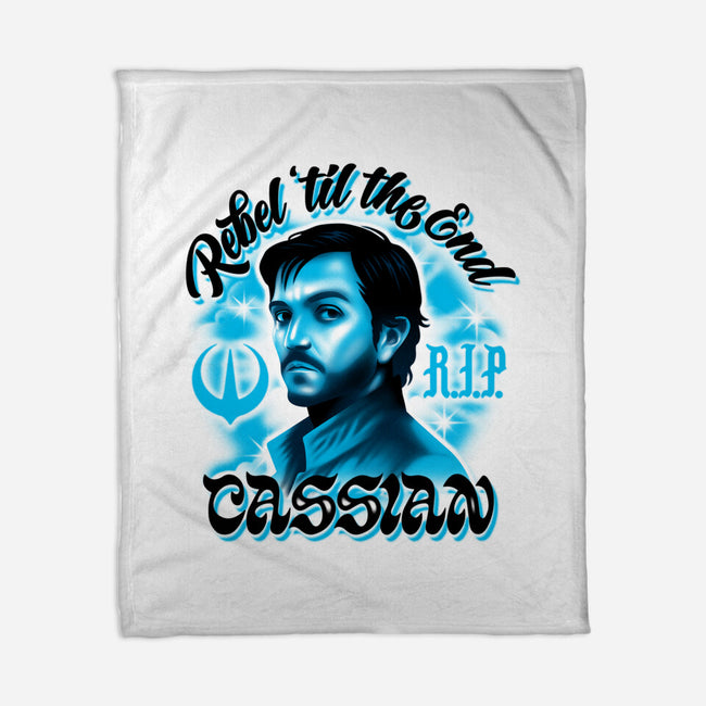 Rebel Til The End-None-Fleece-Blanket-Wheels