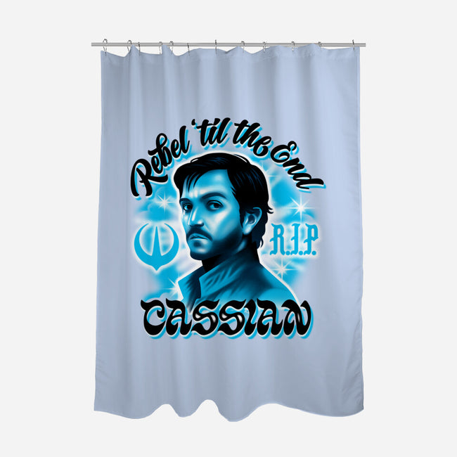 Rebel Til The End-None-Polyester-Shower Curtain-Wheels