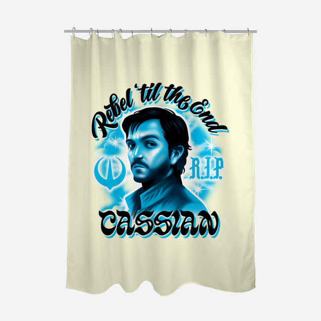 Rebel Til The End-None-Polyester-Shower Curtain-Wheels