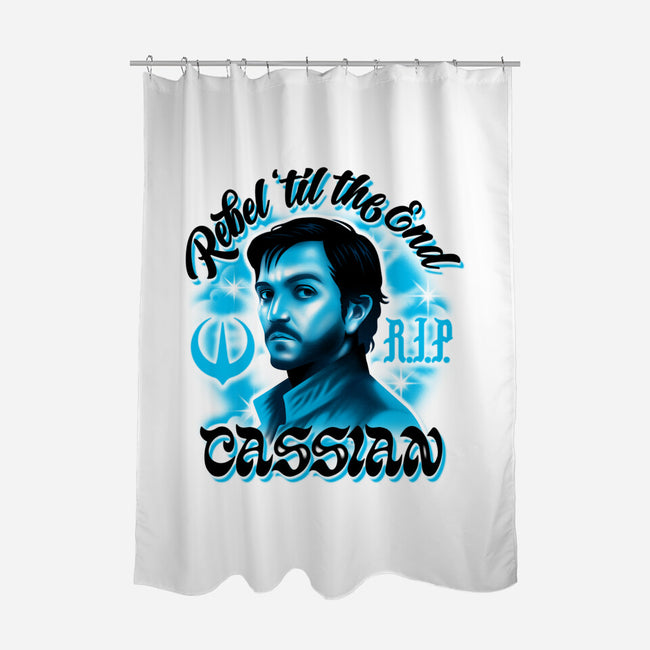 Rebel Til The End-None-Polyester-Shower Curtain-Wheels