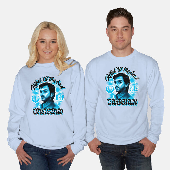 Rebel Til The End-Unisex-Crew Neck-Sweatshirt-Wheels