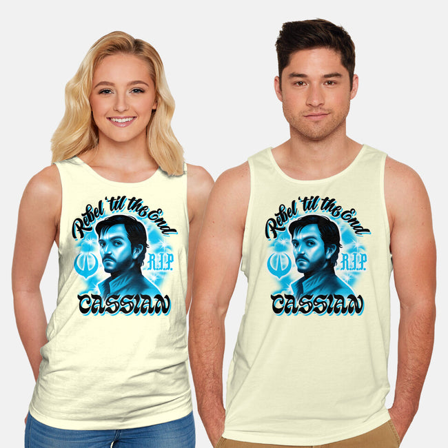Rebel Til The End-Unisex-Basic-Tank-Wheels