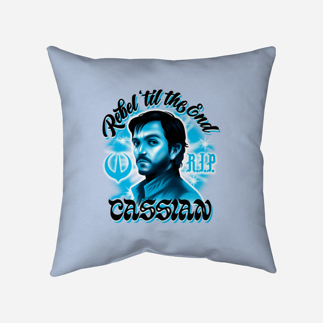 Rebel Til The End-None-Removable Cover w Insert-Throw Pillow-Wheels
