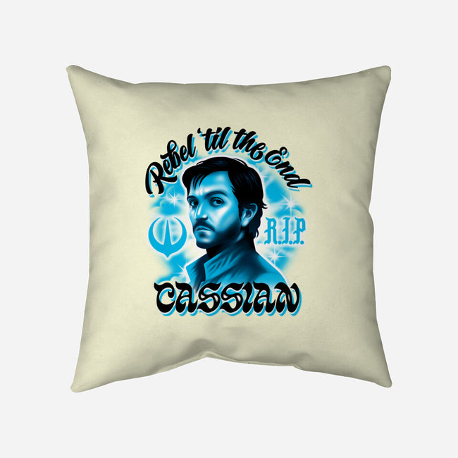 Rebel Til The End-None-Removable Cover w Insert-Throw Pillow-Wheels