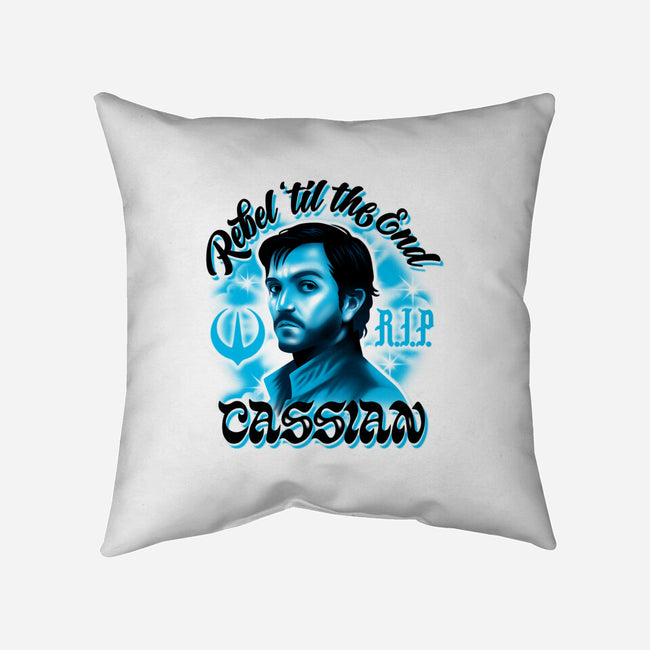 Rebel Til The End-None-Removable Cover w Insert-Throw Pillow-Wheels
