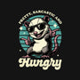 Sarcastic Hungry Possum-Womens-Fitted-Tee-Studio Mootant
