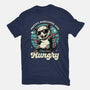 Sarcastic Hungry Possum-Womens-Fitted-Tee-Studio Mootant