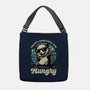 Sarcastic Hungry Possum-None-Adjustable Tote-Bag-Studio Mootant