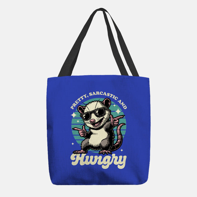Sarcastic Hungry Possum-None-Basic Tote-Bag-Studio Mootant