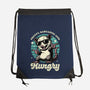 Sarcastic Hungry Possum-None-Drawstring-Bag-Studio Mootant