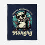 Sarcastic Hungry Possum-None-Fleece-Blanket-Studio Mootant