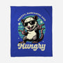 Sarcastic Hungry Possum-None-Fleece-Blanket-Studio Mootant