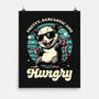 Sarcastic Hungry Possum-None-Matte-Poster-Studio Mootant