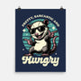 Sarcastic Hungry Possum-None-Matte-Poster-Studio Mootant