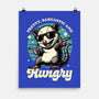 Sarcastic Hungry Possum-None-Matte-Poster-Studio Mootant
