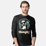 Sarcastic Hungry Possum-Mens-Long Sleeved-Tee-Studio Mootant