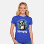 Sarcastic Hungry Possum-Womens-Fitted-Tee-Studio Mootant